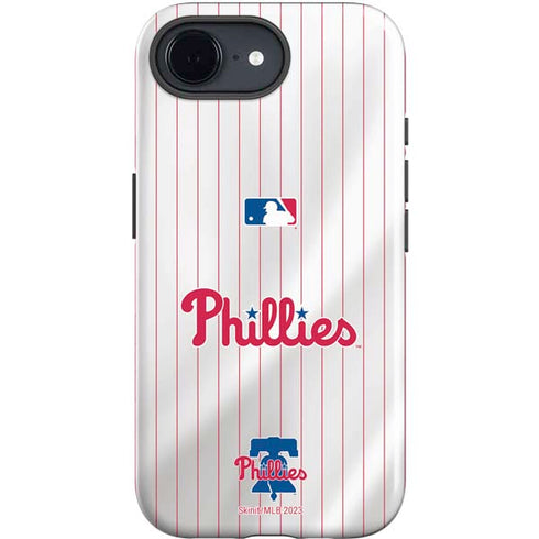 MLB Philadelphia Phillies Home Jersey iPhone 16e Impact Case