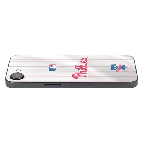 MLB Philadelphia Phillies Home Jersey iPhone 16e Skin