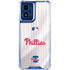 MLB Philadelphia Phillies Home Jersey Moto G Play 4G (2024) Clear Case