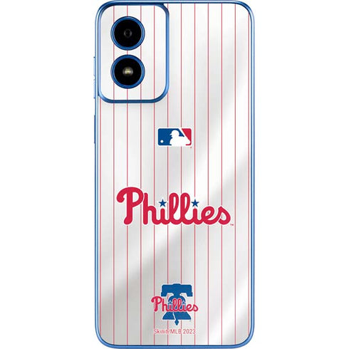 MLB Philadelphia Phillies Home Jersey Moto G Play 4G (2024) Skin