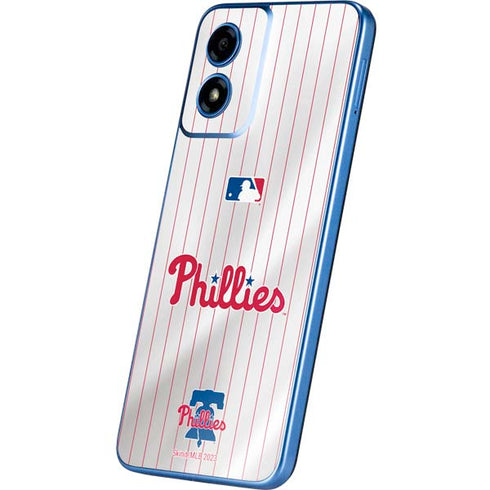 MLB Philadelphia Phillies Home Jersey Moto G Play 4G (2024) Skin