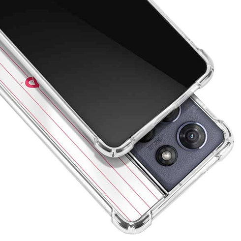 MLB Philadelphia Phillies Home Jersey Moto G Play 5G (2025) Clear Case