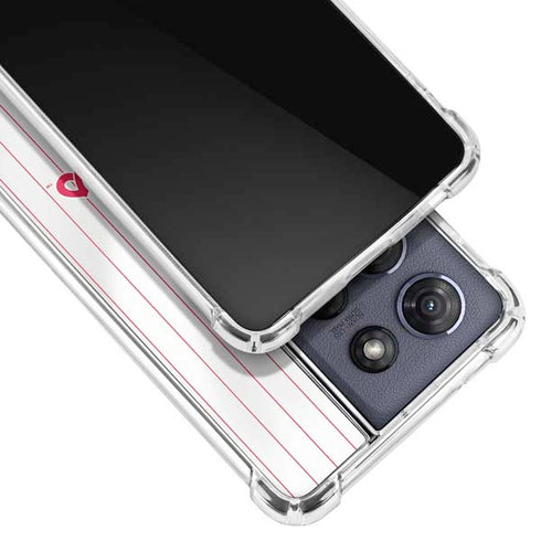 MLB Philadelphia Phillies Home Jersey Moto G Stylus 5G (2025) Clear Case