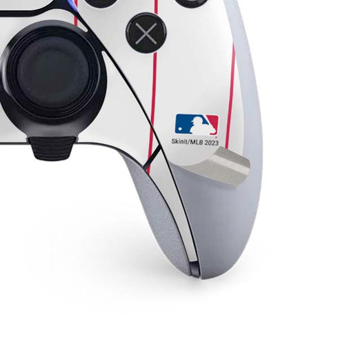 MLB Philadelphia Phillies Home Jersey PS5 DualSense Edge Pro Controller Skin