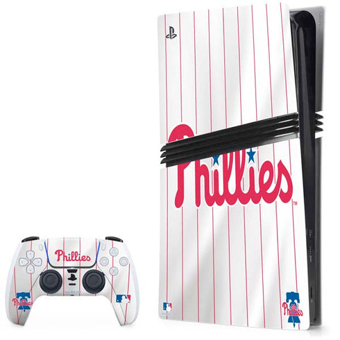 MLB Philadelphia Phillies Home Jersey PS5 Pro Bundle Skin