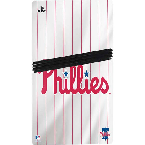 MLB Philadelphia Phillies Home Jersey PS5 Pro Console Skin