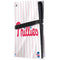 MLB Philadelphia Phillies Home Jersey PS5 Pro Disk Console Skin