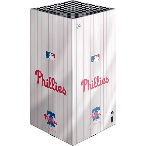 MLB Philadelphia Phillies Home Jersey XBox Series X Digital Edition Console Skin