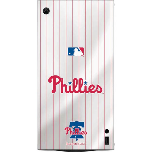 MLB Philadelphia Phillies Home Jersey XBox Series X Digital Edition Console Skin
