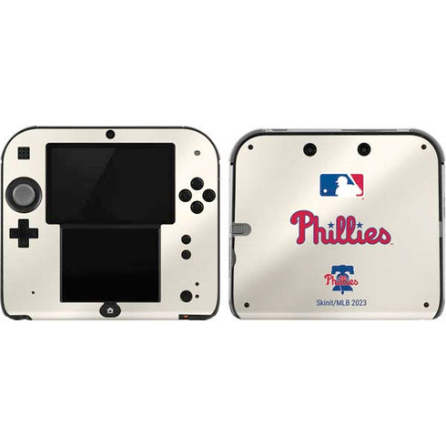 MLB Philadelphia Phillies Road Jersey Nintendo Skins