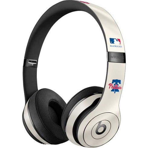 MLB Philadelphia Phillies Road Jersey Beats Solo 3 Wireless Skin