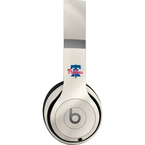 MLB Philadelphia Phillies Road Jersey Beats Solo 4 Wireless Headphones Skin