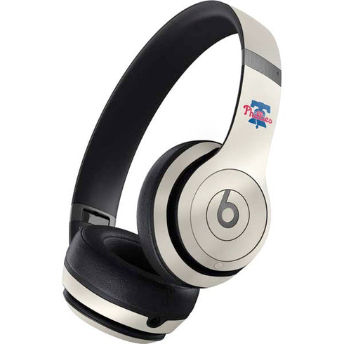 MLB Philadelphia Phillies Road Jersey Beats Solo 4 Wireless Headphones Skin
