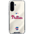 MLB Philadelphia Phillies Road Jersey Galaxy A36 5G Clear Case