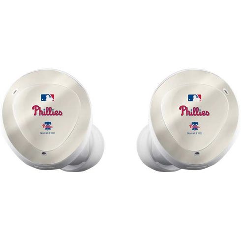 MLB Philadelphia Phillies Road Jersey Galaxy Buds Plus Skin