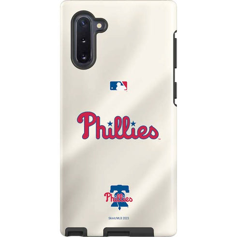 MLB Philadelphia Phillies Road Jersey Galaxy Cases