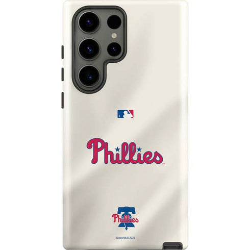 MLB Philadelphia Phillies Road Jersey Galaxy S23 Ultra Pro Case