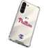 MLB Philadelphia Phillies Road Jersey Galaxy S24 FE Clear Case