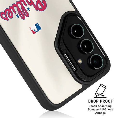 MLB Philadelphia Phillies Road Jersey Galaxy S25 Kickstand Case