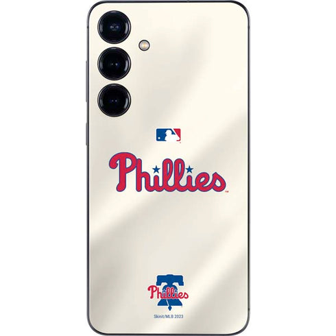 MLB Philadelphia Phillies Road Jersey Galaxy S24 Plus Skin