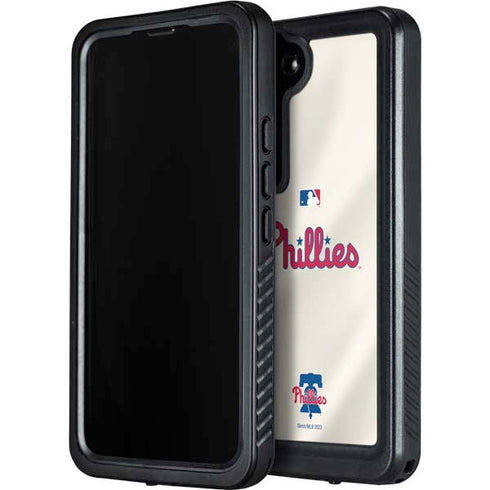 MLB Philadelphia Phillies Road Jersey Galaxy S24 Plus Waterproof Case