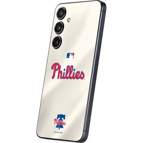 MLB Philadelphia Phillies Road Jersey Galaxy S25 Skin