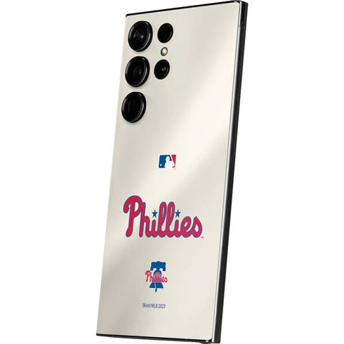 MLB Philadelphia Phillies Road Jersey Galaxy S25 Ultra Skin
