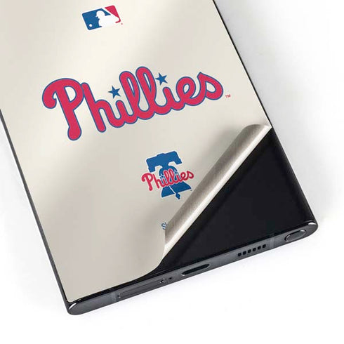 MLB Philadelphia Phillies Road Jersey Galaxy S24 Ultra Skin