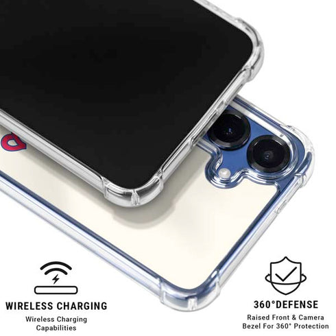 MLB Philadelphia Phillies Road Jersey Galaxy S25 Plus Clear Case