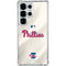 MLB Philadelphia Phillies Road Jersey Galaxy S25 Ultra Clear Case