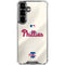 MLB Philadelphia Phillies Road Jersey Galaxy S26 Plus Clear Case