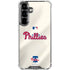 MLB Philadelphia Phillies Road Jersey Galaxy S26 Plus Clear Case