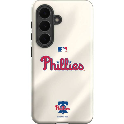 MLB Philadelphia Phillies Road Jersey Galaxy S26 Plus Impact Case