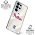 MLB Philadelphia Phillies Road Jersey Galaxy S26 Ultra Clear Case