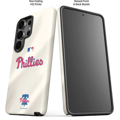 MLB Philadelphia Phillies Road Jersey Galaxy S26 Ultra Impact Case