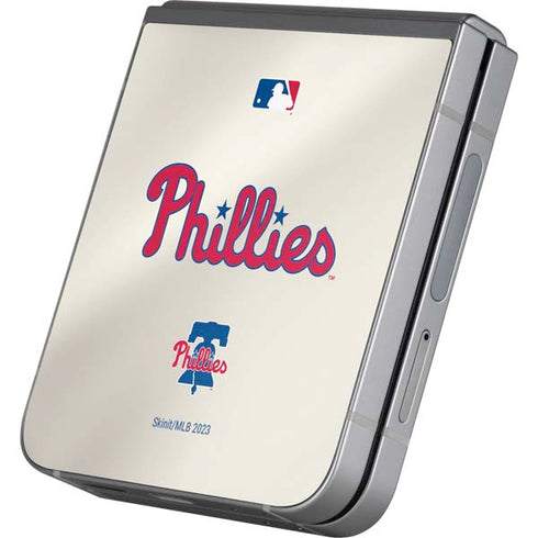 MLB Philadelphia Phillies Road Jersey Galaxy Z Flip6 Skin