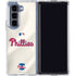 MLB Philadelphia Phillies Road Jersey Galaxy Z Fold5 5G Clear Case