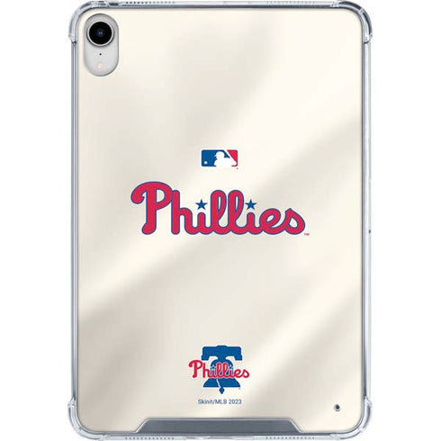 MLB Philadelphia Phillies Road Jersey iPad 11th Gen (2025) Clear Case