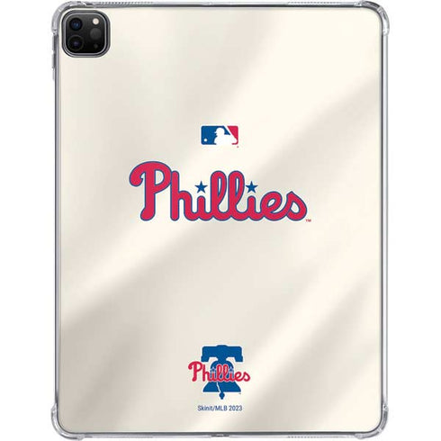 MLB Philadelphia Phillies Road Jersey iPad Pro 11in (2024) Clear Case