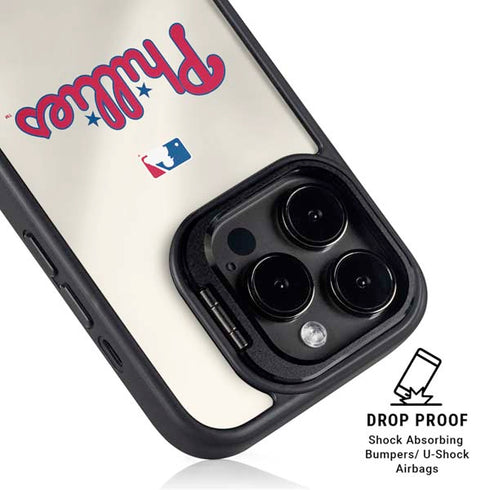 MLB Philadelphia Phillies Road Jersey iPhone 13 Pro Kickstand Case