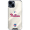 MLB Philadelphia Phillies Road Jersey iPhone 15 Clear Case