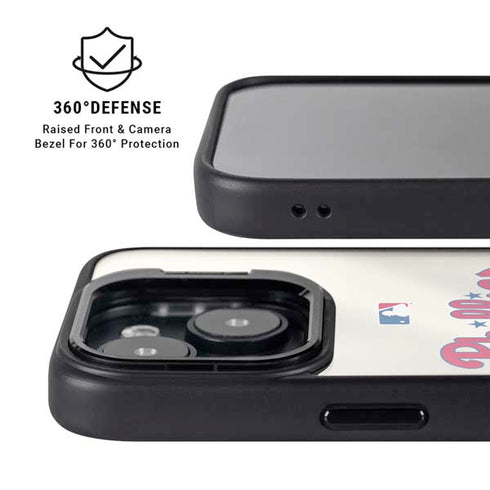 MLB Philadelphia Phillies Road Jersey iPhone 15 Plus Kickstand Case