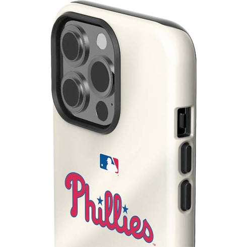 MLB Philadelphia Phillies Road Jersey iPhone 15 Pro Impact Case