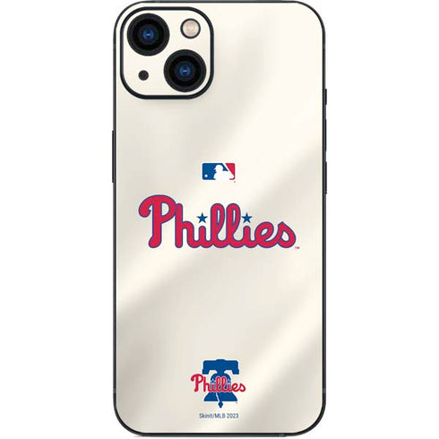 MLB Philadelphia Phillies Road Jersey iPhone 15 Skin