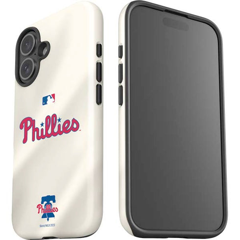 MLB Philadelphia Phillies Road Jersey iPhone 16 Impact Case