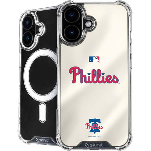 MLB Philadelphia Phillies Road Jersey iPhone 16 MagSafe Case