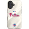 MLB Philadelphia Phillies Road Jersey iPhone 16 Plus Impact Case