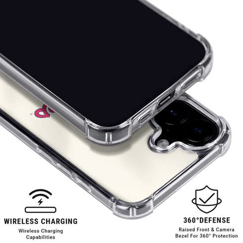 MLB Philadelphia Phillies Road Jersey iPhone 16 Plus MagSafe Case