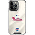MLB Philadelphia Phillies Road Jersey iPhone 16 Pro Clear Case