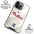 MLB Philadelphia Phillies Road Jersey iPhone 16 Pro Max Clear Case